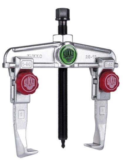 Extracteur à 2 bras avec griffes coulissantes à réglage rapide 120 x 100 mm art. 20-10